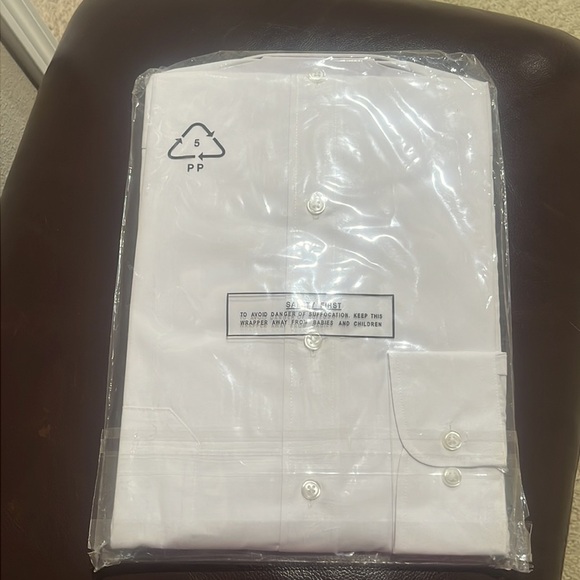 ARMSTRONG AVIATION SHIRT SIZE 17.1/2 NEW IN BAG - Picture 3 of 4